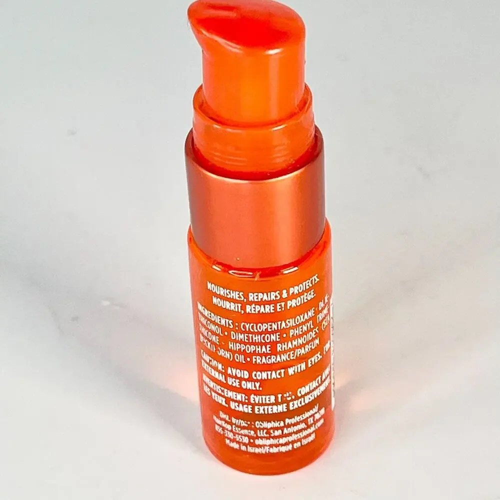 Obliphica Seaberry Leave-in Hair Serum Dry Hair Growth Travel .5 fl oz 15ml New